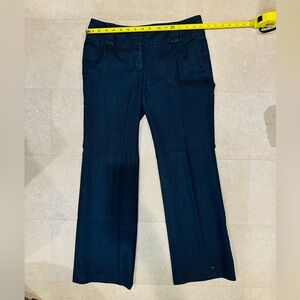 Anne Taylor Loft Marisa Dark Blue Trousers / Jeans Size 6